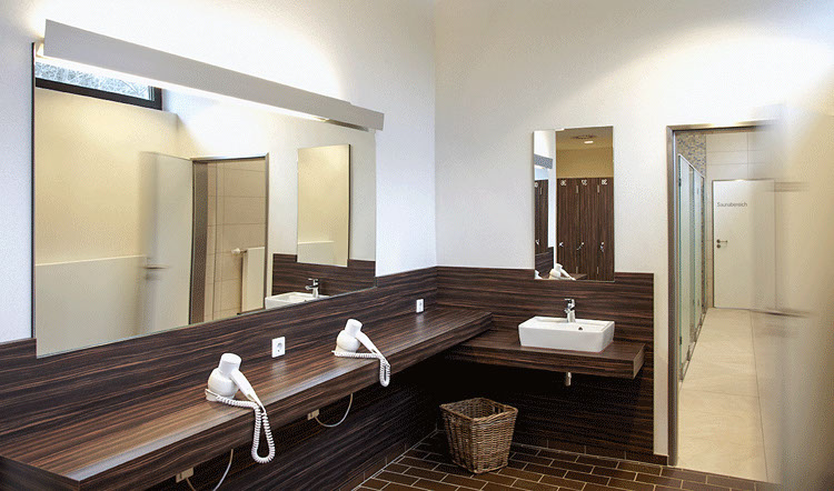 Tischlerei Kuhlmann-Referenz-Ansicht vom Saunabereich