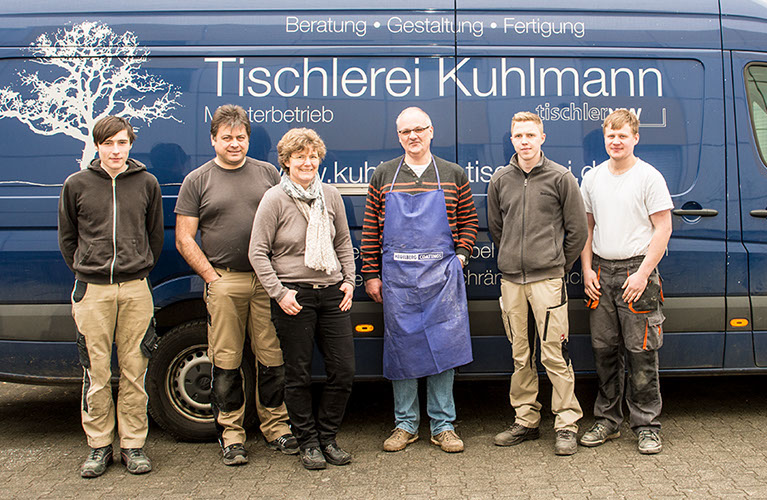 Tischlerei Kuhlmann Bild vom Team