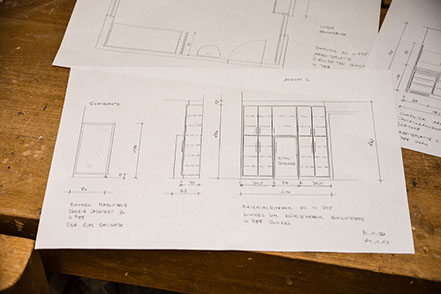 Tischlerei Kuhlmann-Skizze zur Planung