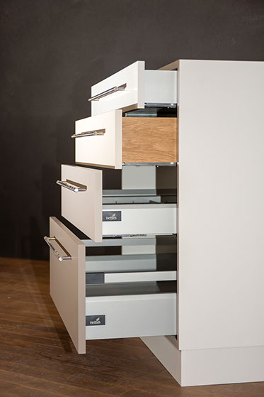 Tischlerei Kuhlmann-Übersicht Schubladenauszüge