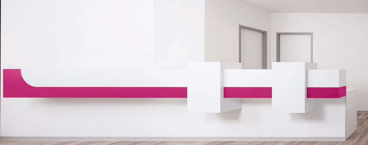 Tischlerei Kuhlmann-Referenz-Ansicht von der Empfangstheke